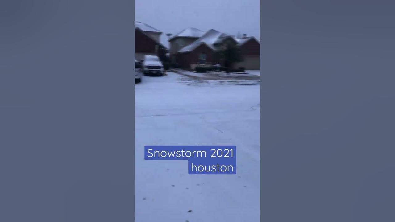 #snowfall #houston #storm2021 😍😍😍