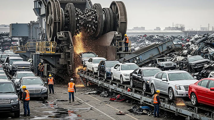 35 Most Dangerous Car Crushing & Shredding Machines That Obliterate Everything | Scrap Processing #4