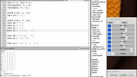 Fifteen minutes of livecoding (edited from 25)