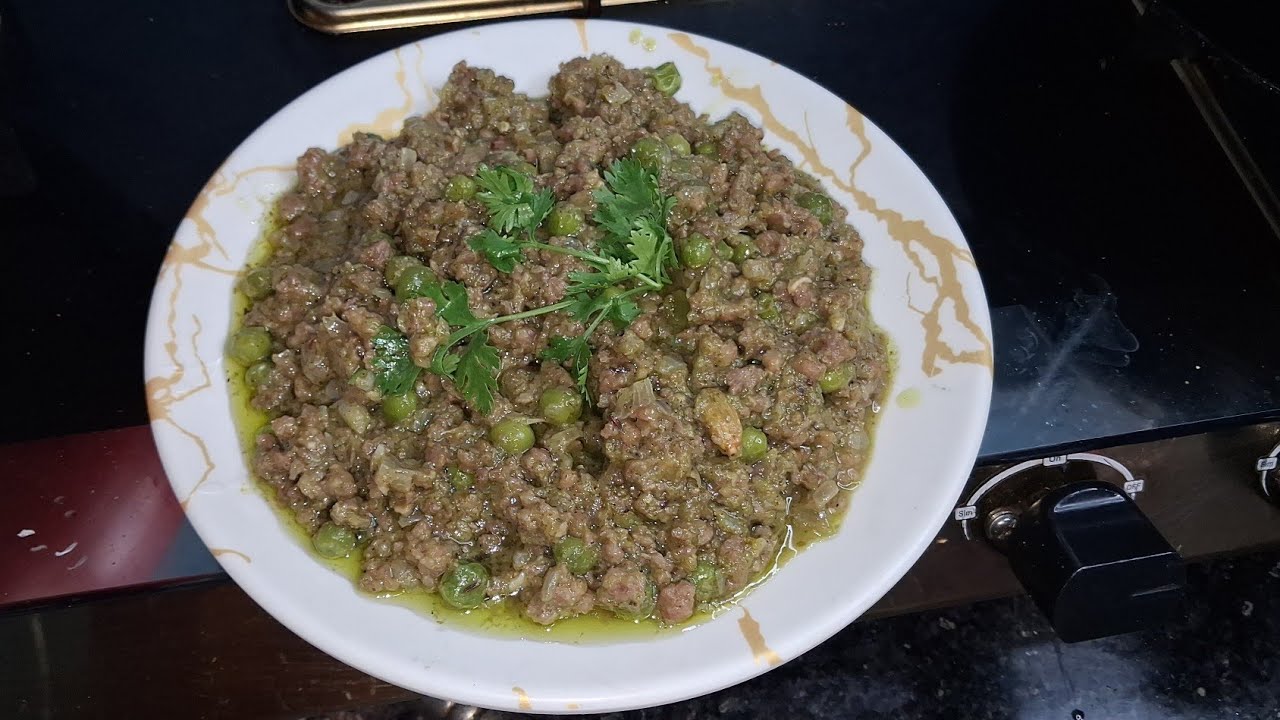 ✨️Mumbai Style Green Masala Kheema | Authentic Recipe 😋