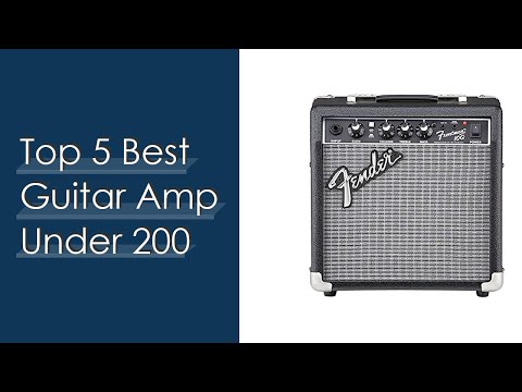 Top #5 Best Guitar Amp Under 200 Based On Scores