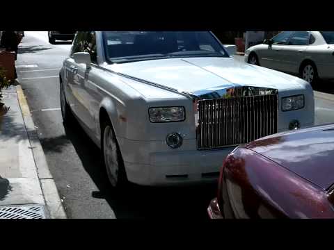 [FHD] White Rolls Royce Phantom!