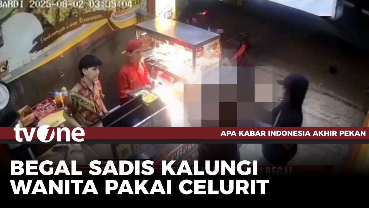 Perempuan di Depok Dibegal Pakai Celurit saat Membeli Makan | AKAP tvOne