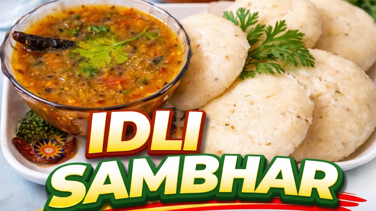  Soft & Fluffy Idli with Authentic South Indian Sambar | Easy Breakfast Recipe | suji ki idli | 