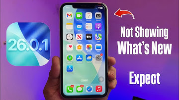 iOS 26.0.1 Not Showing - IOS 26.0.1 New Update Releasing - What To Expect