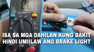 Brake Light Switch Malfunctioning and How to Repair