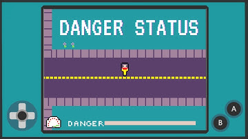 MakeCode Arcade Advanced - Danger Status Bar