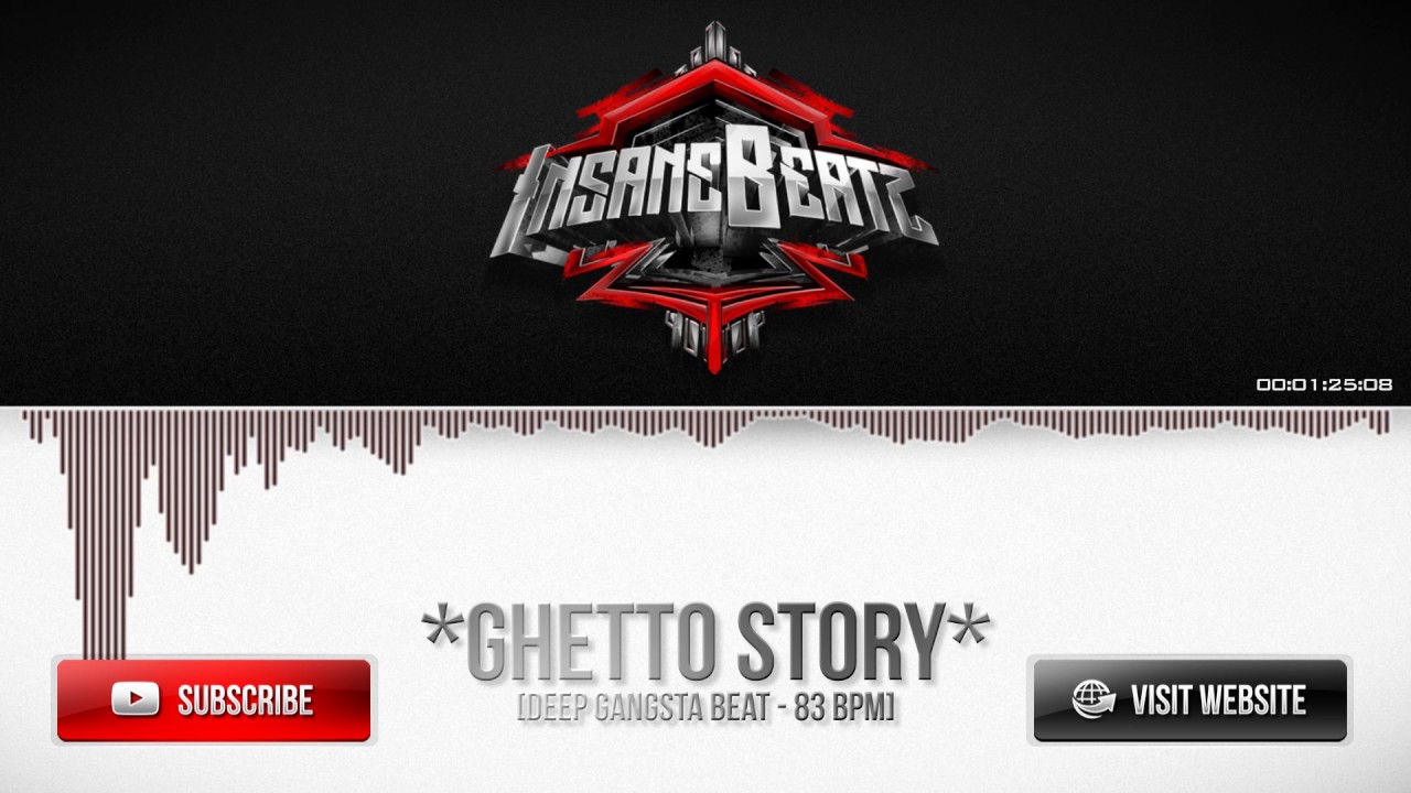 *SOLD* GHETTO STORY - Deep Gangsta Rap Instrumental 2016 - [FREE DOWNLOAD]