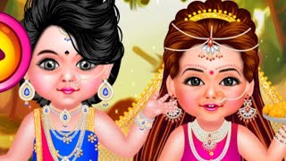 ☘️Baby Gopi Doll Fashion Salon game🍁 screenshot 3
