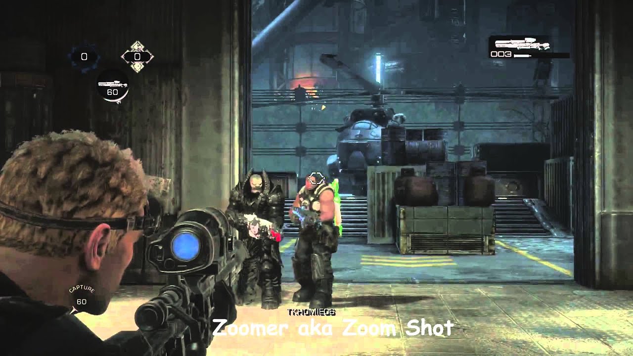Gears of War Ultimate Edition Sniper Tutorial+Tips+Tricks - YouTube