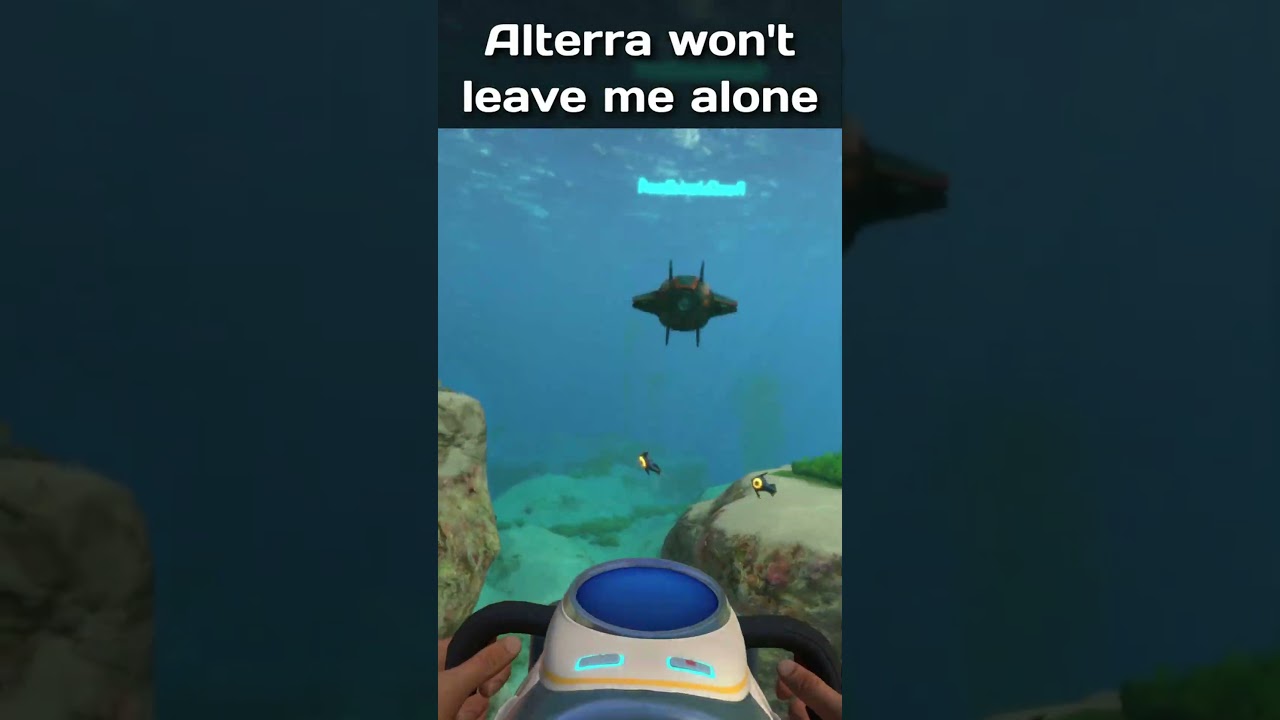 Alterra Won't Leave Me Alone (Subnautica Drone Mod)