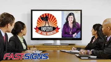 Using Workplace Digital Signage to "Sell" to Employees | FASTSIGNS®