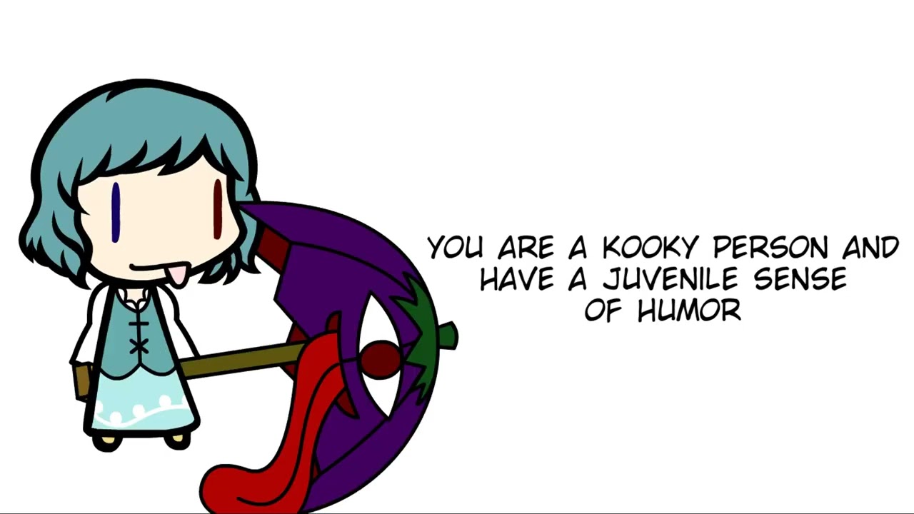 What your favorite touhou character says about you (Walfas Edition)