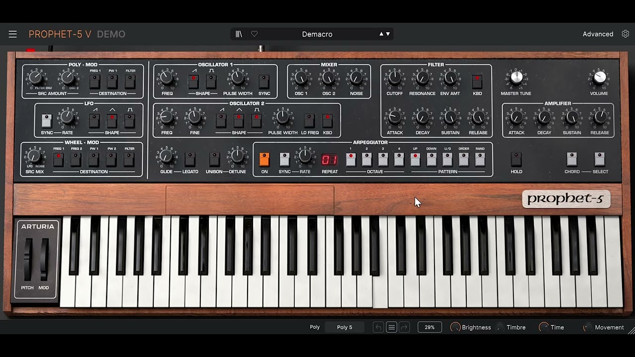 Midwest Indigo intro Synth
