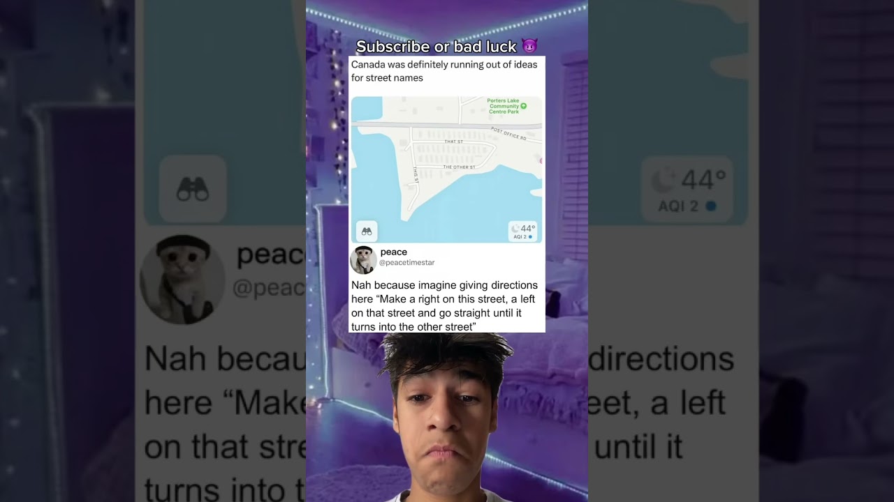 Canada was definitely running out of ideas for street names