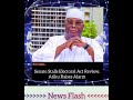 News Update… Senate Stalls Electoral Act Review, Atiku Raises Alarm…