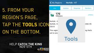 How to use the Sea Level Rise app for the King Tide screenshot 1