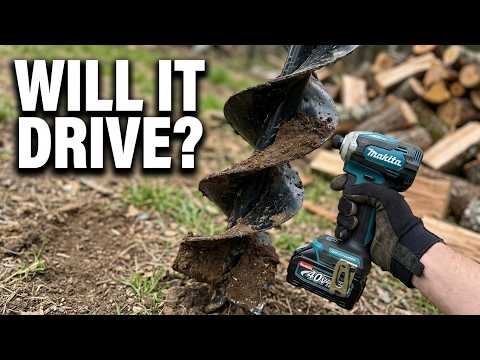 Testing Makita Tools with Earth Augers