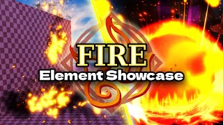 Fire Element Showcase | Roblox