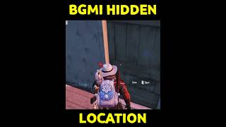 PUBG MOBILE HIDDEN LOCATION, BGMI HIDDEN LOCATION , BGMI HIDDEN PLACES #bgmi #pubgmobile #shorts