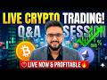 🔴Trading Crypto Live: Identifying High-Probability Setups