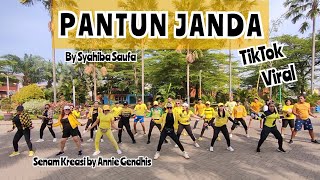 PANTUN JANDA Tiktok Viral || Senam Kreasi Terbaru by Annie Gendhis