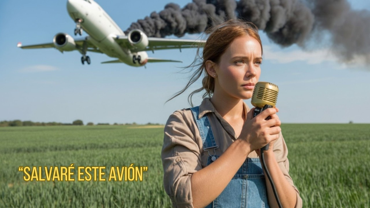 ERA SOLO UNA CAMPESINA — HASTA QUE EL AVIÓN PERDIÓ LOS MOTORES Y SU VOZ SALVÓ VIDAS