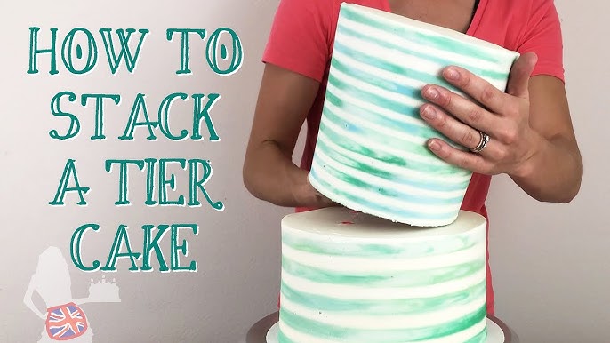 Cake Decorating Basics: Stacking Cakes With Straws – Sugar Geek Show