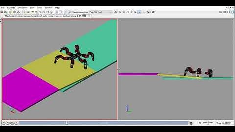Simmechanics adaptive walking gait with energy consumption