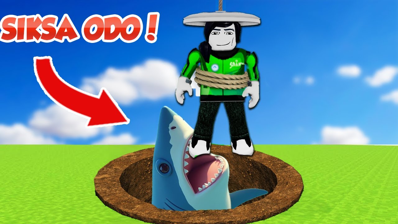 AKU MAIN SIKSA ODO PAKE TAMBANG PEMBAWA SIAL DI ROBLOX !!!