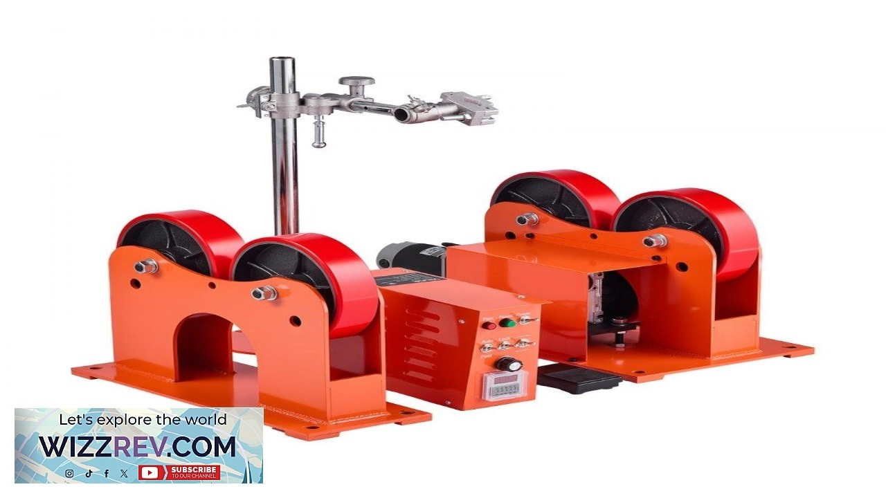 VEVOR Turning Rolls Linkage Roller 2205 lbs Load Capacity 2" 24" Diameter Adjustable