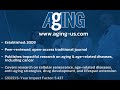 Exploring Impact Journals: Advancing Biomedical Science for Life Without Disease | Aging-US