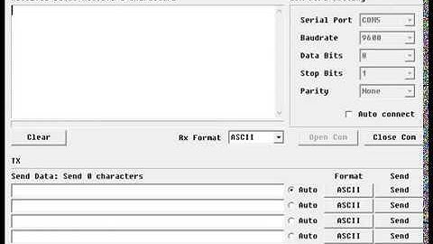 AVR ATMEGA128 이벨류에이션(EVALUATION) 보드 로터리 엔코더 예제 동영상