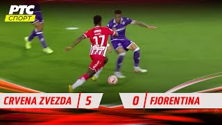 Crvena zvezda - Fjorentina (5:0), golovi sa meča