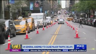 UN General Assembly prompts street closures; expect delays