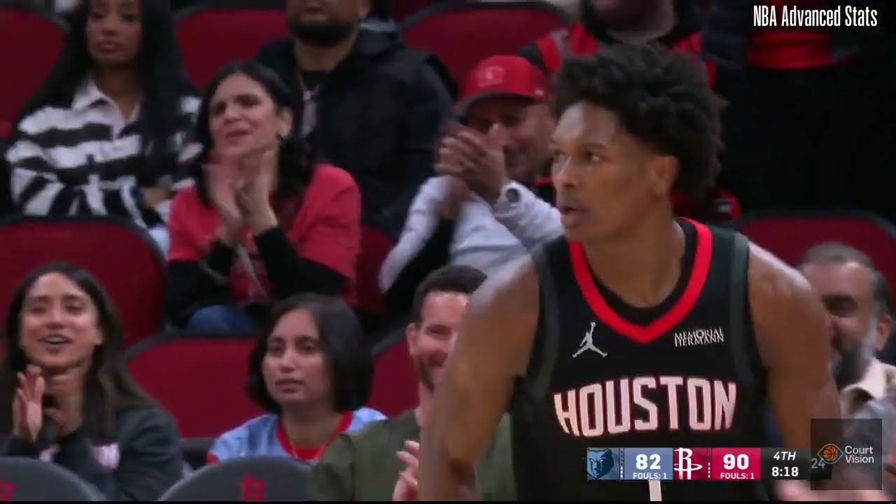 Amen Thompson - 8 Points, 14 Assists, 8 Rebounds vs Grizzlies - 2025-26 Regular Season