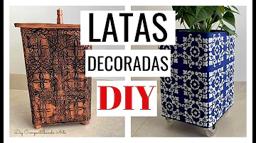 O que fazer com a lata de tinta vazia?