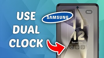 How to Add Dual Clock on Samsung Lockscreen