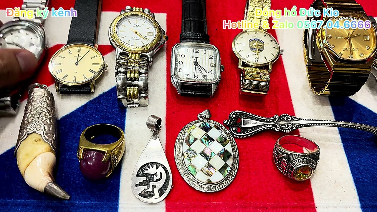 Ngày 1/3/2026 Mở hàng đầu năm em lên sóng lô đồng hồ trang sức mới về hàng xưa sưu tầm hoài cổ độc❤️