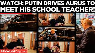 WATCH: Putin Personally Drives Aurus To Escort His Teacher To Kremlin | Times Now World