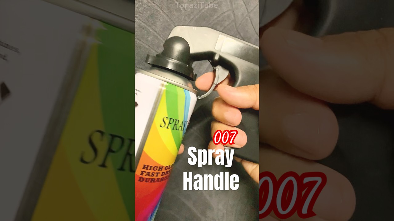 How to Use Aerosol Can Spray Handle 