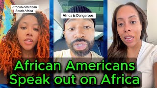 How Black Americans feel about Africa