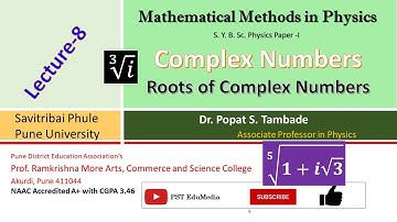 Roots of Complex numbers | Different roots | SY BSc Physics