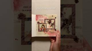 Red Brown Mood ❤️🤎 #コラージュ #癒し #journaling #asmr #scrapbooking #tingles #다꾸 #백색소음