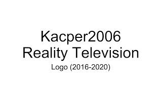 Kacper2006 Reality Television logo (2016-2020) - Kacper2006 Studios
