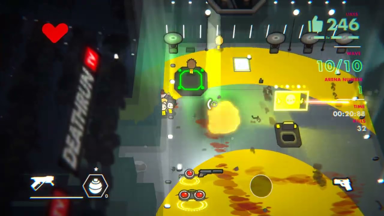 DEATHRUN TV demo (Steam) gameplay