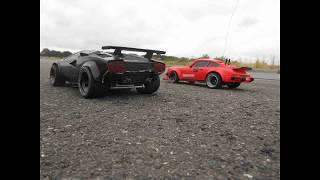 Rc taiyo Lamborghini countach and porsche 934 jägermeister