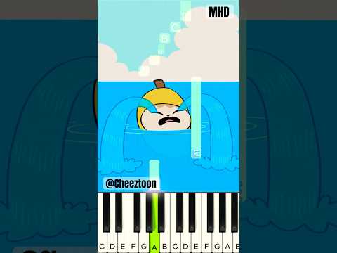 Banana Cat Accident Full Ver. @cheeztoon - Piano Tutorial