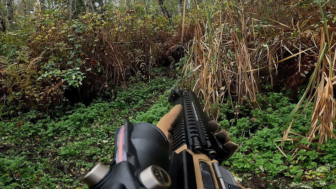 AIRSOFT in the Washington Woods is INSANE