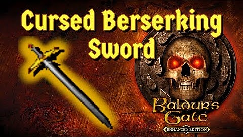 I attempted to solo the game with the CURSED BERSERKING SWORD | Baldur